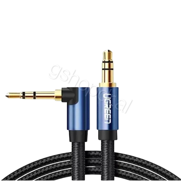 UGREEN 3.5mm Male to 3.5mm Male Cable Gold Plated Metal Case with Braid 2m 60181 Durres