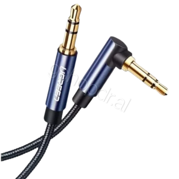 UGREEN 3.5mm Male to 3.5mm Male Cable Gold Plated Metal Case with Braid 2m 60181 Tirane