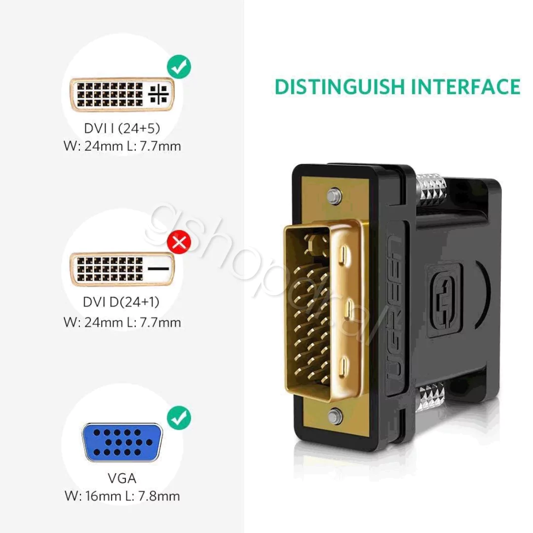 UGREEN DVI to VGA Adapter