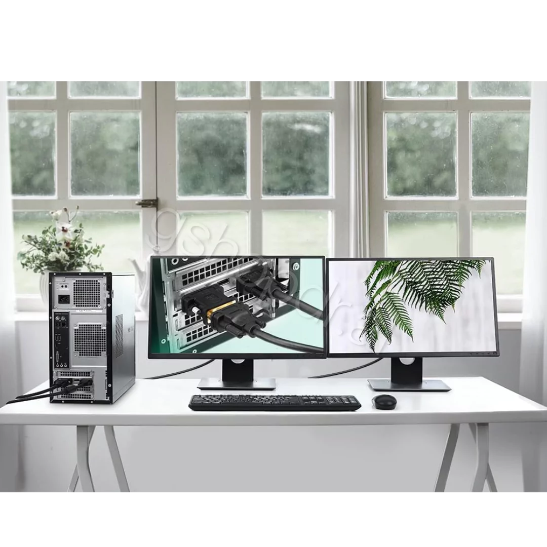 DVI Mashkull (24+5) ne VGA femer Converter