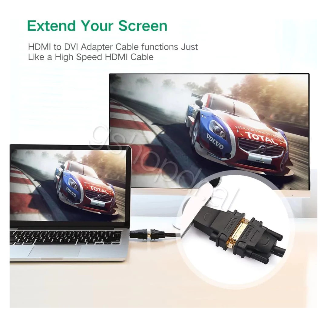 UGREEN HDMI mashkull ne DVI (24+5) Femer Adapter