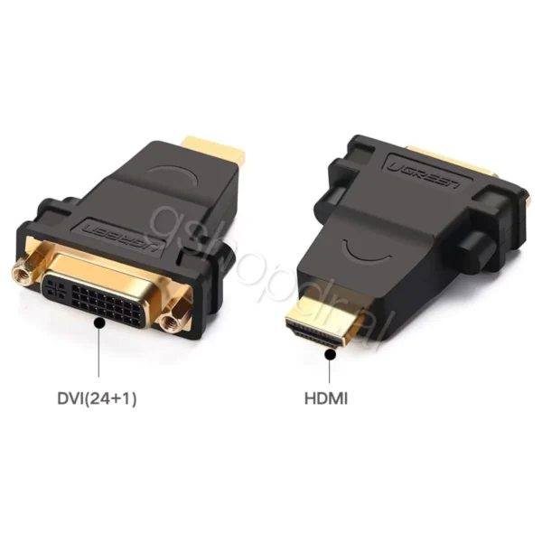 UGREEN HDMI mashkull ne DVI (24+5) Femer Adapter durres