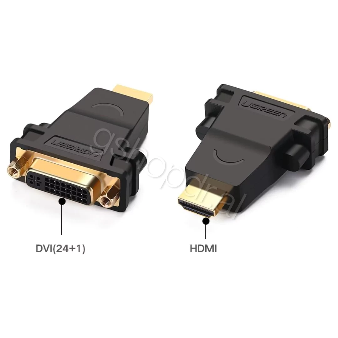 UGREEN HDMI mashkull ne DVI (24+5) Femer Adapter durres