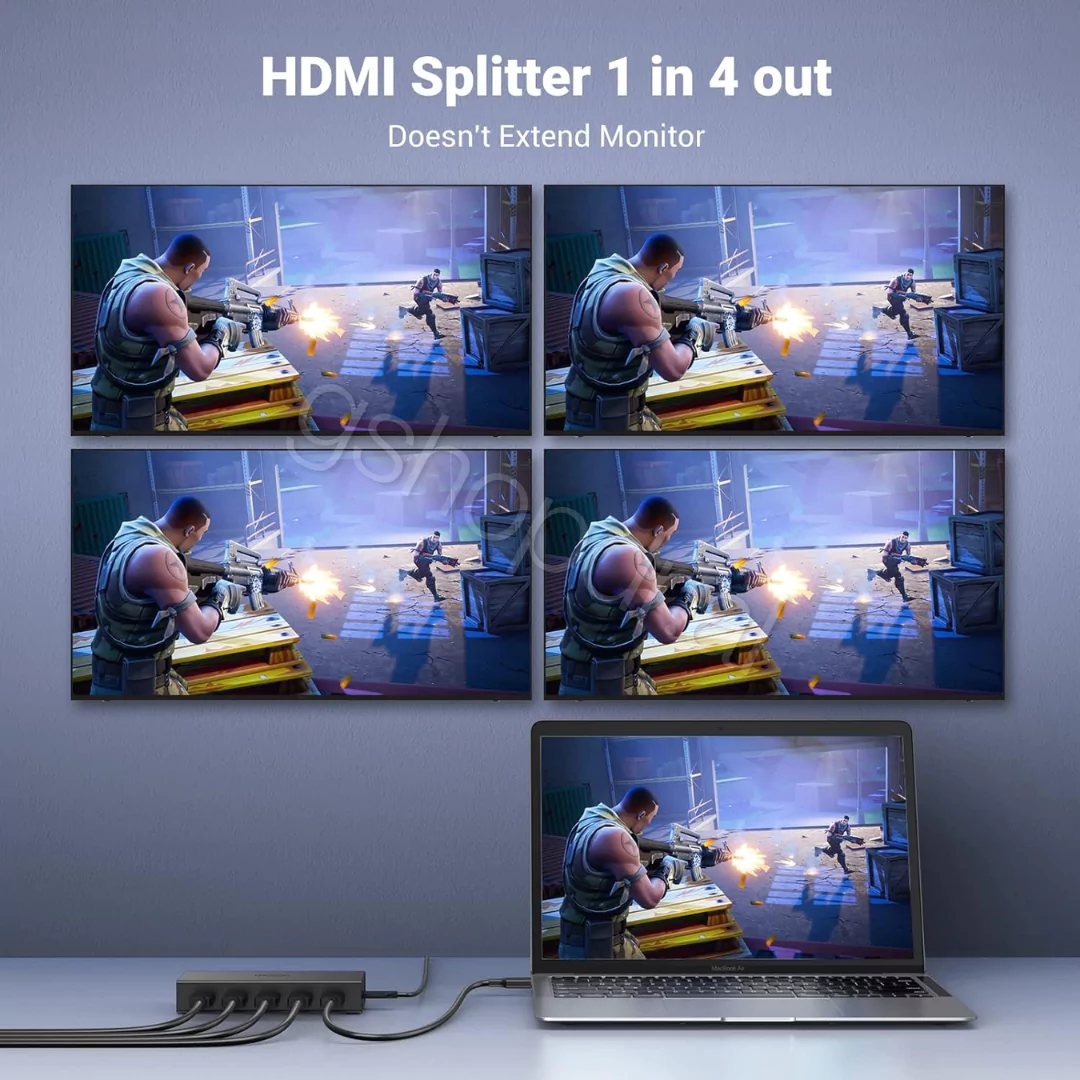 UGREEN HDMI Splitter 1 in 4 Out CM570 (2) UGREEN HDMI Splitter 1 in 4 Out CM570 Durres