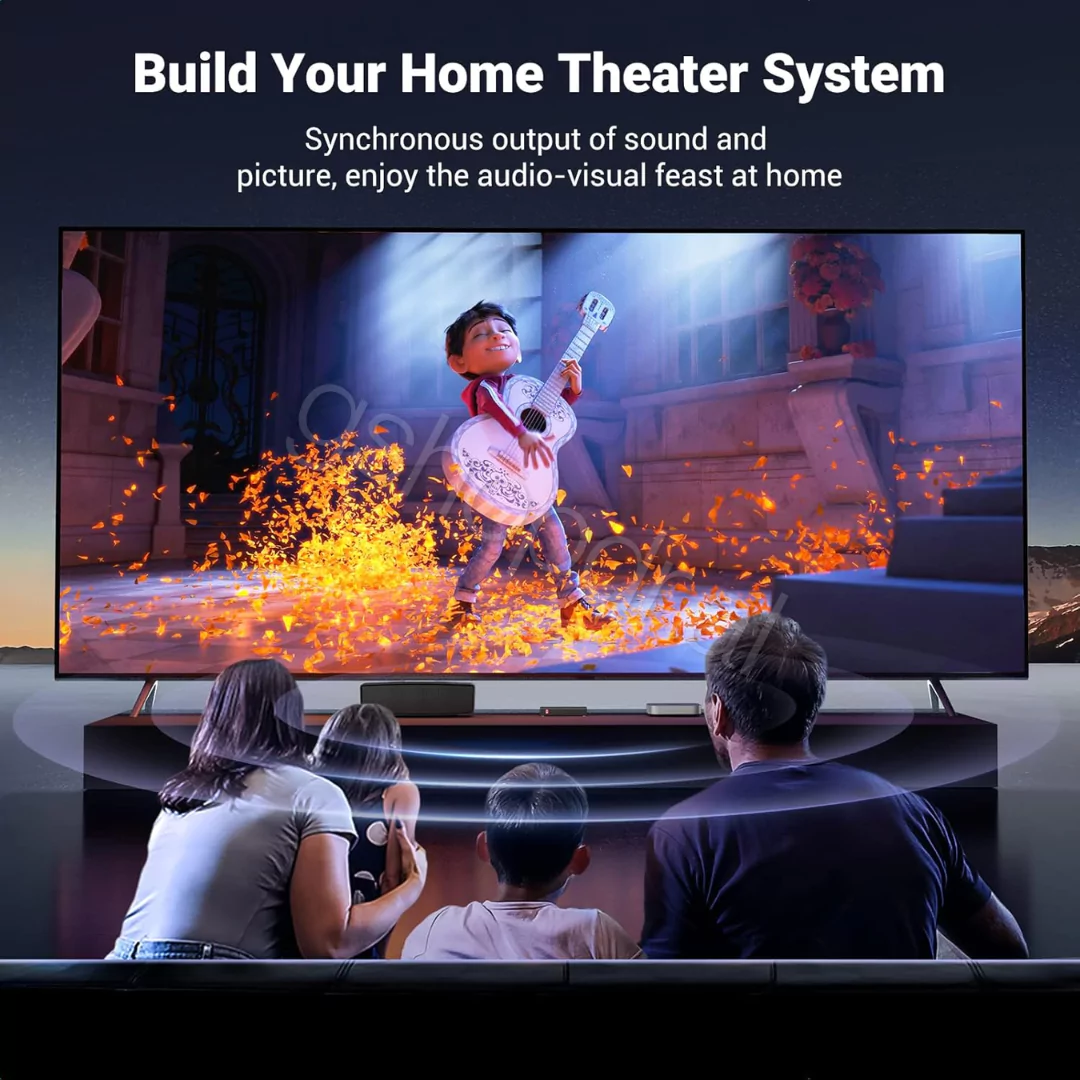 UGREEN HDMI Splitter 1 in 4 Out CM570 (4) Ndarës HDMI UGREEN 1 në 4 dalje CM570