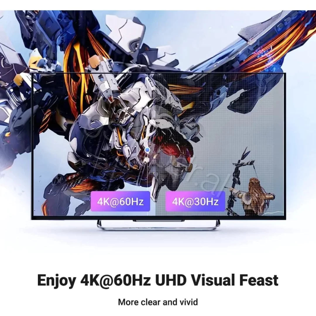 UGREEN HDMI Switch 5 in 1 Out CM568 (2) Ndërprerës HDMI UGREEN 5 në 1 Dalje CM568