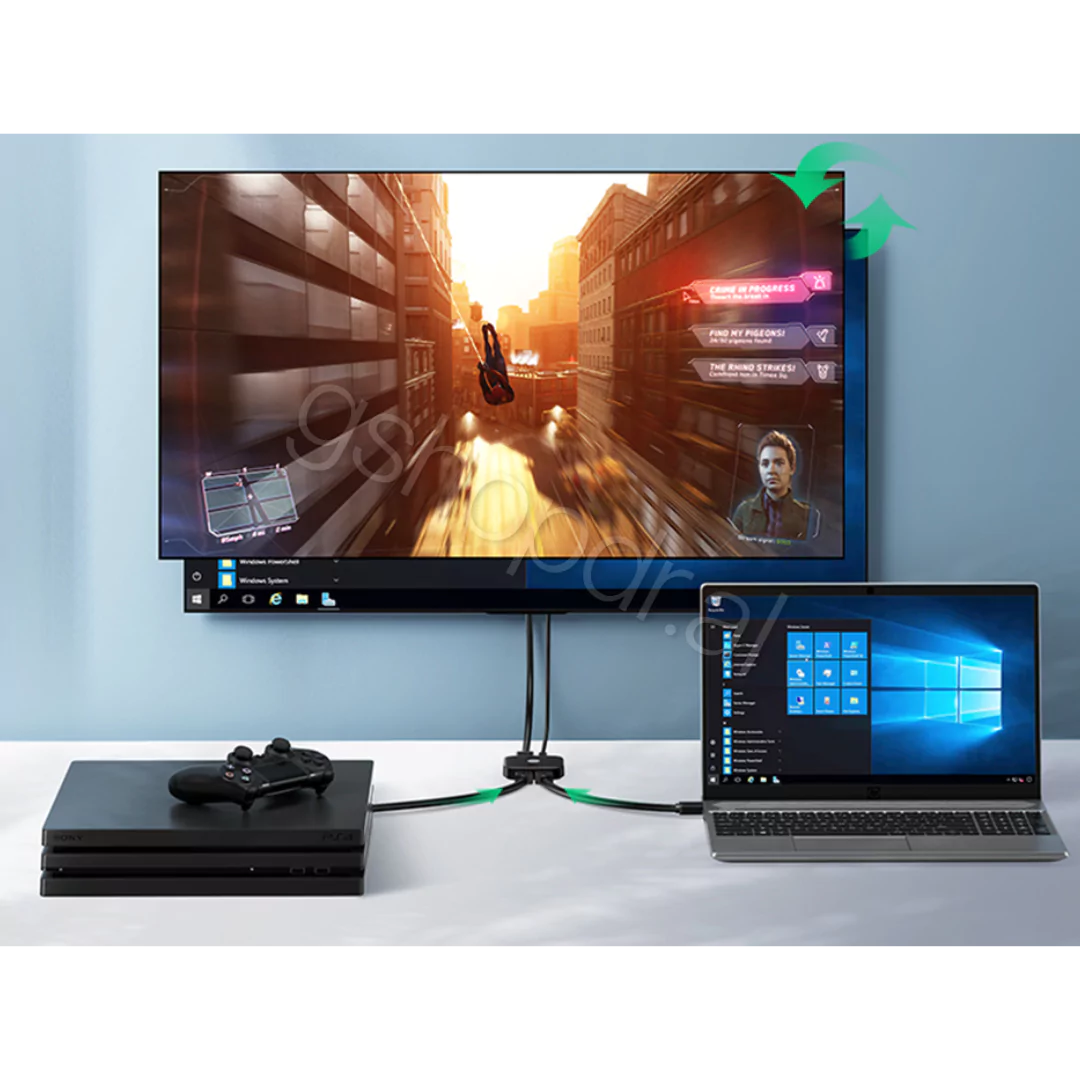 UGREEN HDMI Swtcher 2 in 1 Out CM333 Tirane