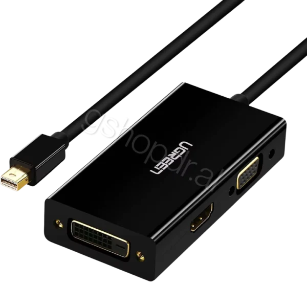 UGREEN Mini DisplayPort to HDMI&VGA&DVI Converter 20418