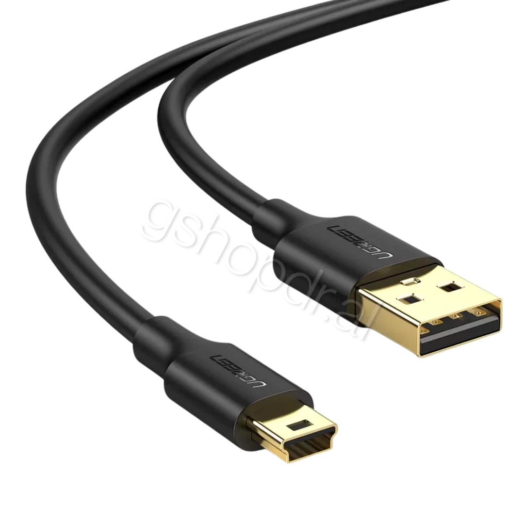 UGREEN USB 2.0 A Male to Mini 5 Pin Male Cable 1.5m 10385 (1) UGREEN USB 2.0 A Male to Mini 5 Pin Male Cable 1.5m 10385