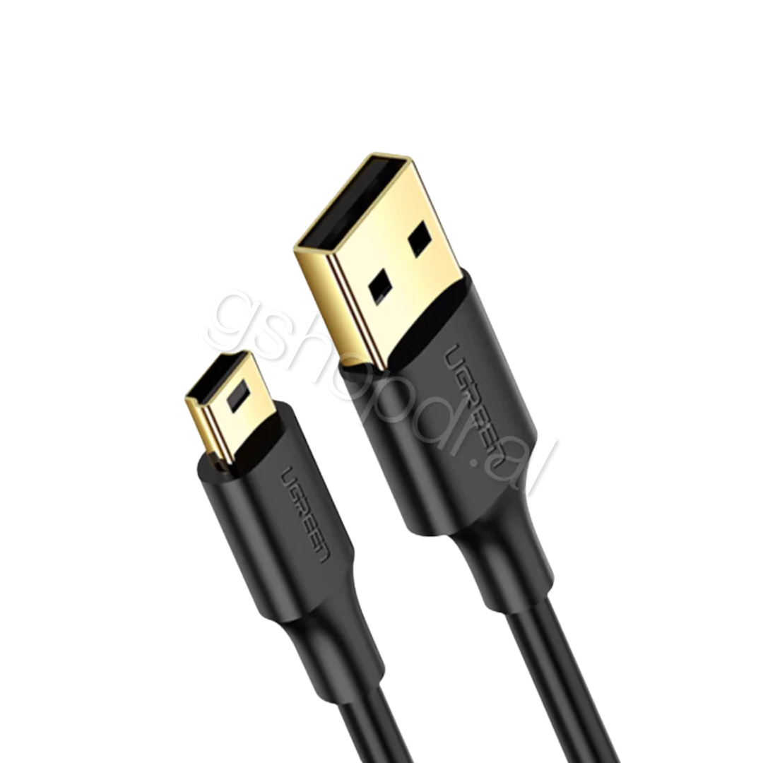 UGREEN USB 2.0 A Male to Mini 5 Pin Male Cable 1.5m 10385 (2) UGREEN USB 2.0 A Male to Mini 5 Pin Male Cable 1.5m 10385 Durres