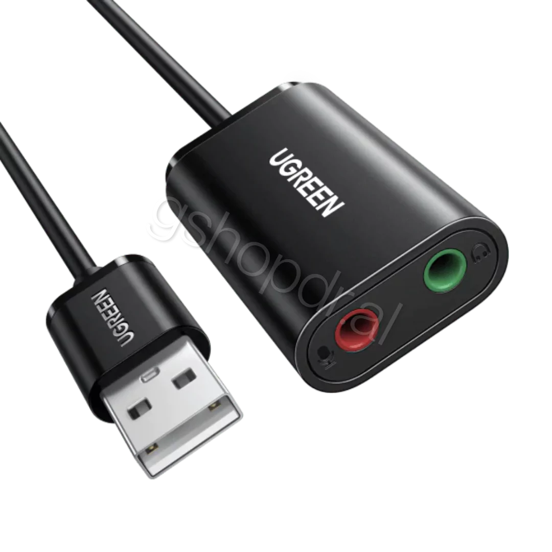 UGREEN USB 2.0 External Stereo Sound Adapter US205 (1) UGREEN USB 2.0 External Stereo Sound Adapter US205