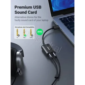 UGREEN USB 2.0 External Stereo Sound Adapter US205 Durres