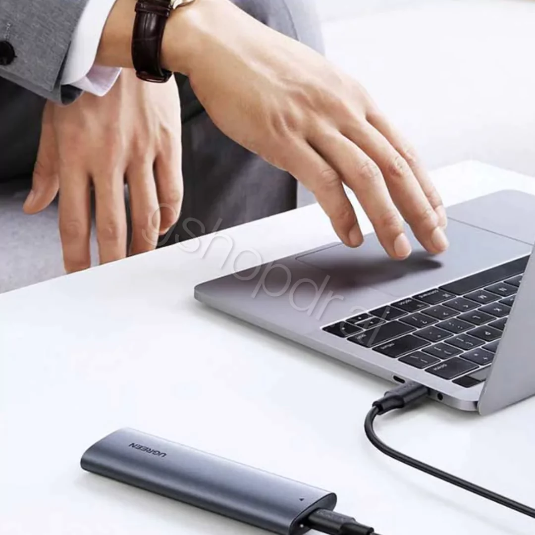 Kabllo UGREEN USB-C në M.2 NGFF 5G për kuti A në C 50 cm Durres