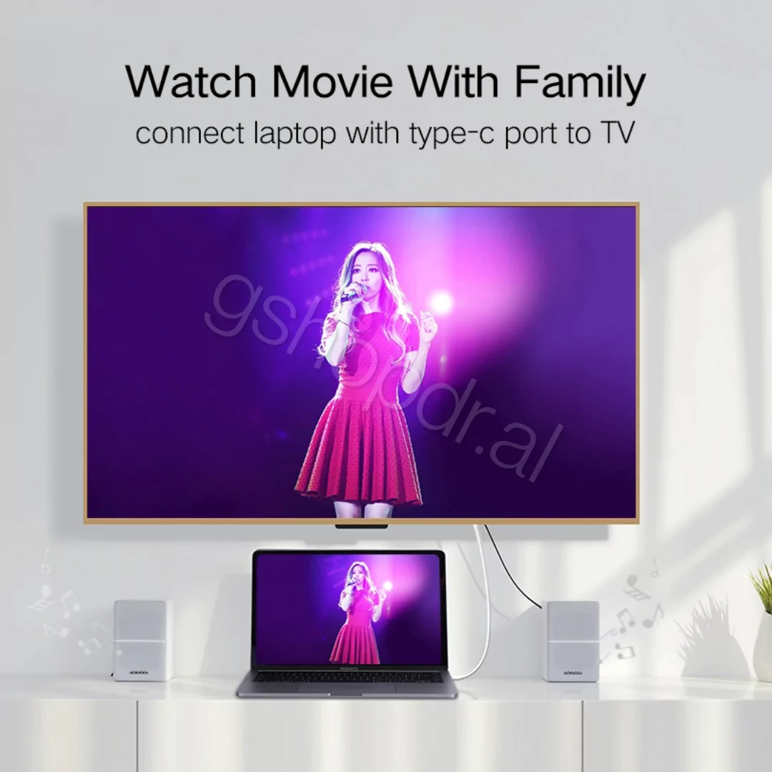 UGREEN USB Type C to HDMI Cable Male to Male ABS Case 1.5m MM121 Tirane