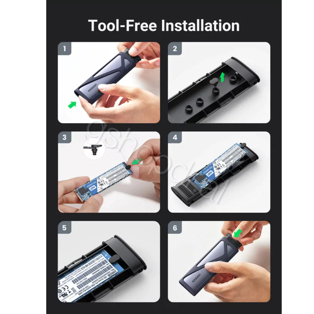 Kutia e SSD-së Ugreen M.2 NVMe cmimi
