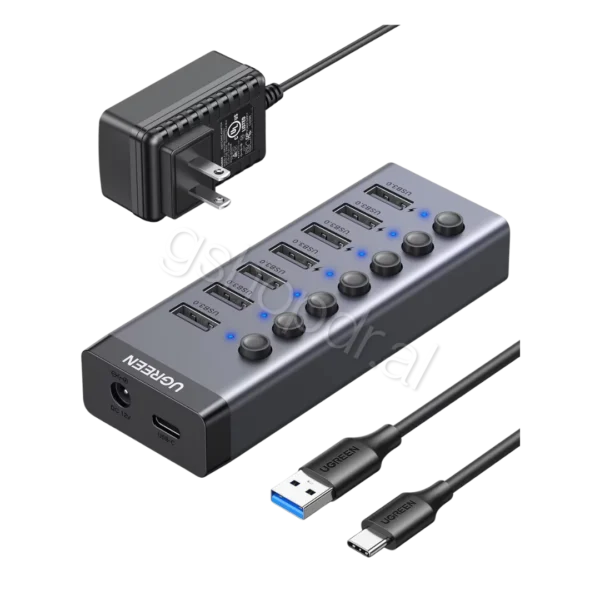 Ugreen USB-C to 7-Port USB 3.0 Hub GShop Electronics Cmimi