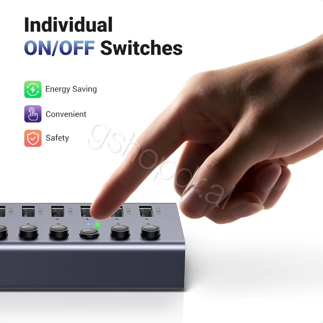 Ugreen USB-C to 7-Port USB 3.0 Hub GShop Electronics