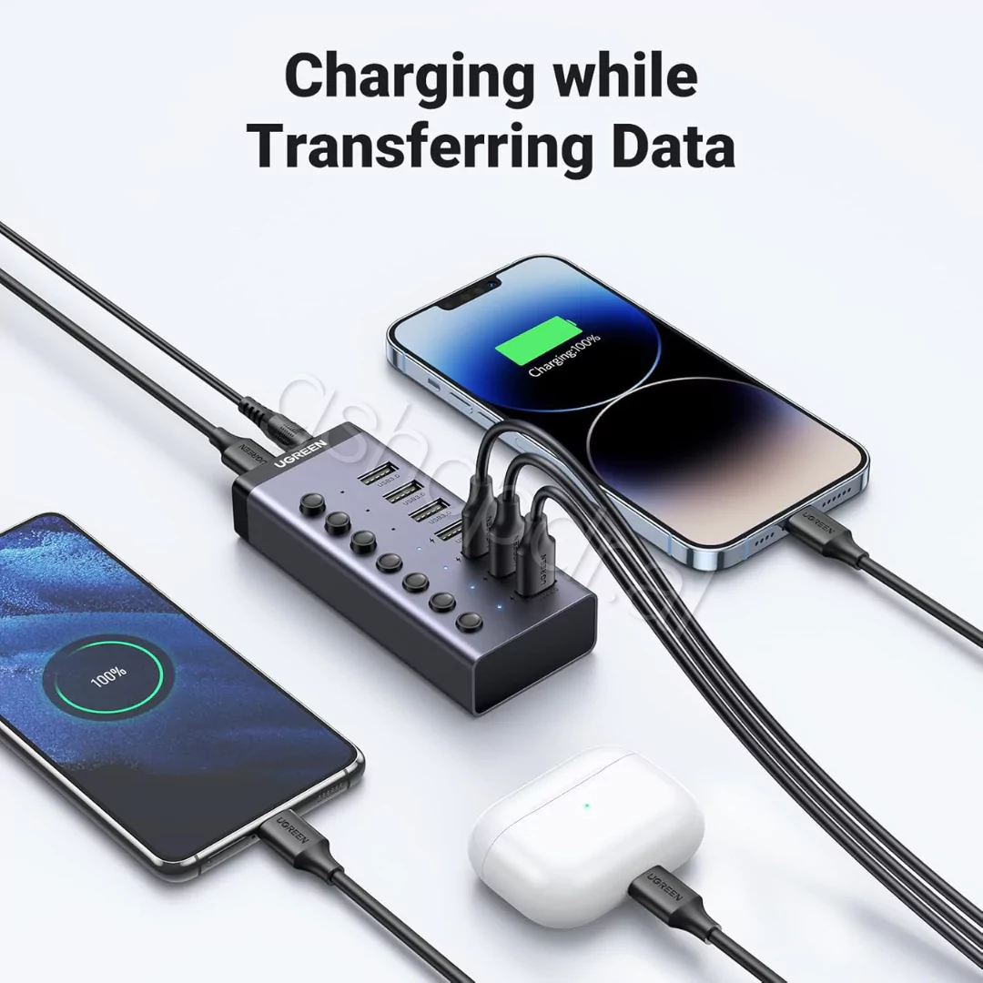 Ugreen USB-C to 7-Port USB 3.0 Hub Tirane