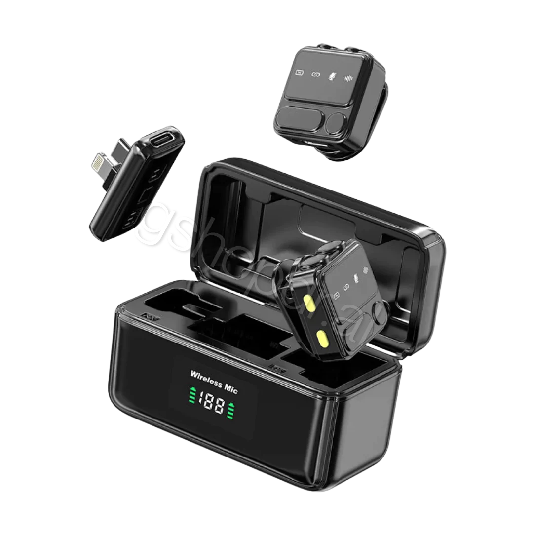 Mikrofon WiWU Wi-WM005 me reduktimin e zhurmës typeC dhe lighting port