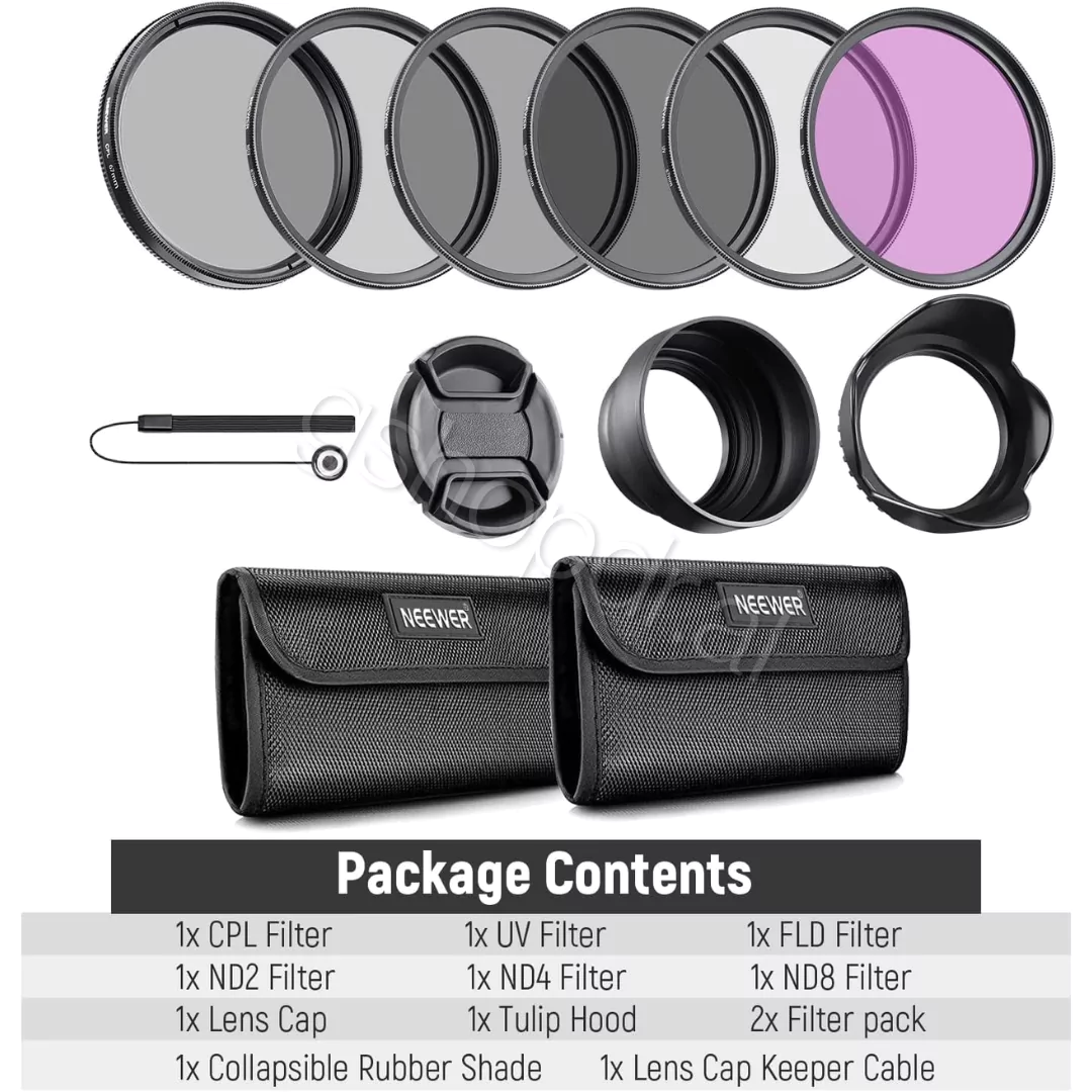 neewer cellphone filter kit 67mm NW Series B (8) Filter per telefone NW Series B GShop Electronics
