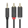 Kabllo audio UGREEN 3.5mm Mashkull në 2 RCA Mashkull 2m AV102 Durres