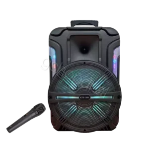KTS-1200 Party Karaoke Bluetooth Speaker 12″
