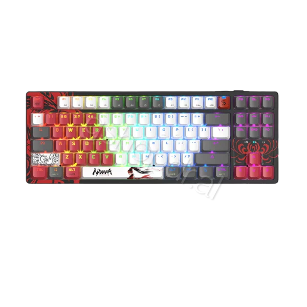 GAMING RGB MECHANICAL KEYBOARD BLOODY WS87 Dual-Core Wireless
