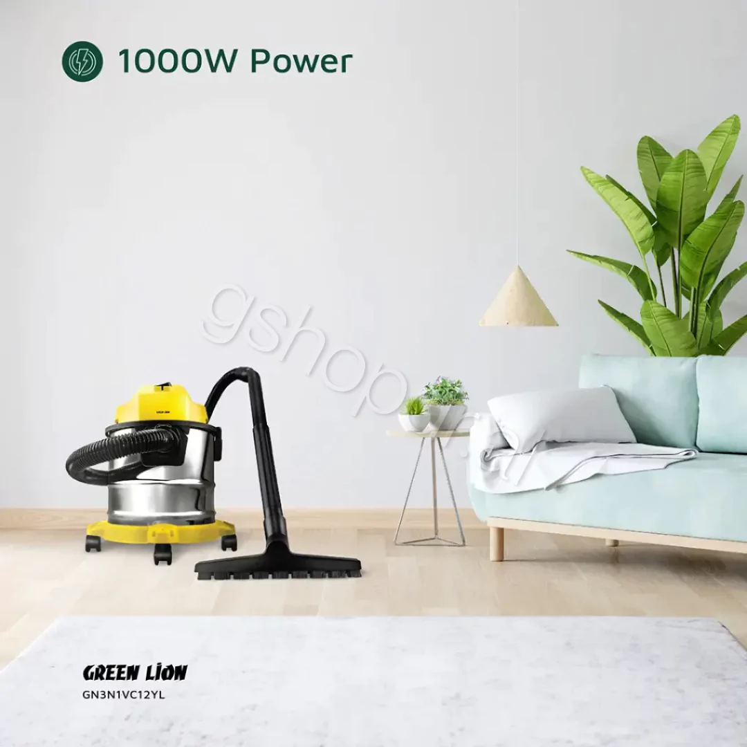 Green Lion Ultra 3 In 1 Vacuum Cleaner 12L (3) Fshese me korent Green Lion Ultra 3 In 1 Vacuum Cleaner 12L