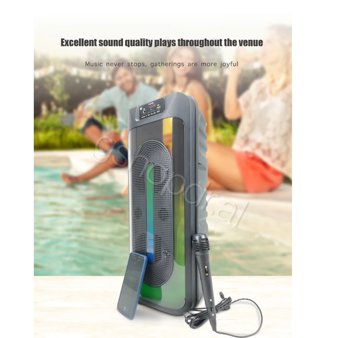 Karaoke Bluetooth Speaker KTS-1853 Kbroad Tirane