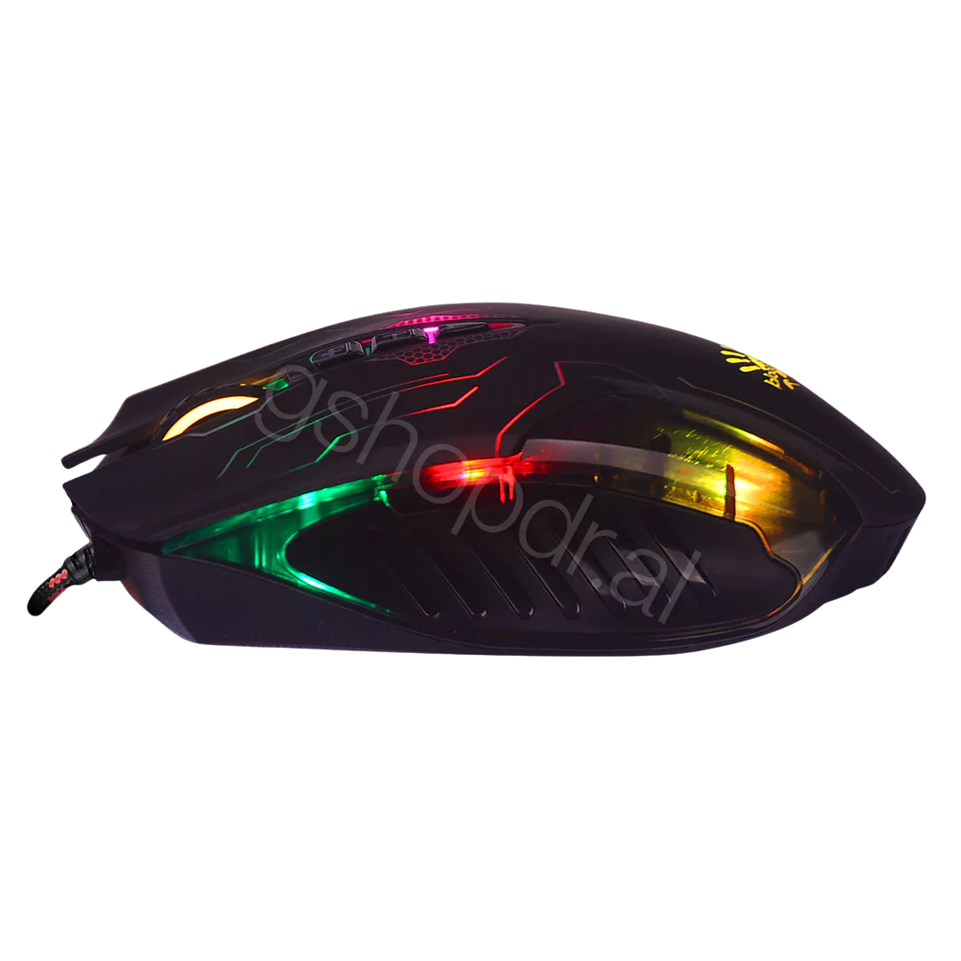MOUSE GAMING BLOODY Q50 NEON X'Glide (2) MOUSE GAMING BLOODY Q50 NEON X'Glide Durres