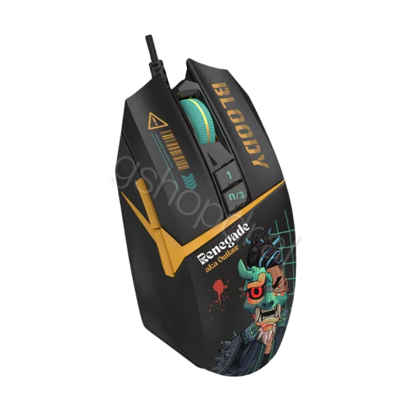 MOUSE GAMING RGB BLOODY RENEGADE W63 MAX Midnight