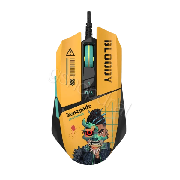 MOUSE GAMING RGB BLOODY RENEGADE W63 MAX Sunset