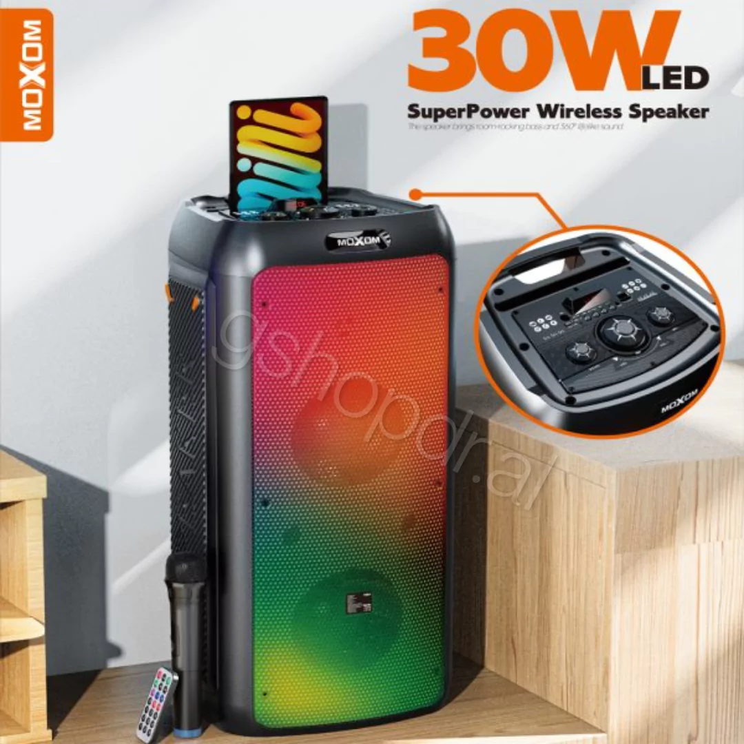 Moxom MX-SK54 30W LED SuperPower Wireless Speaker (3)