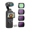 NEEWER FL-42 4-Pack Magnetic ND & Black Diffusion 14 Filter Kit for DJI Osmo Pocket 3 (1) NEEWER FL-42 4-Pack Magnetic ND & Black Diffusion 14 Filter Kit for DJI Osmo Pocket 3