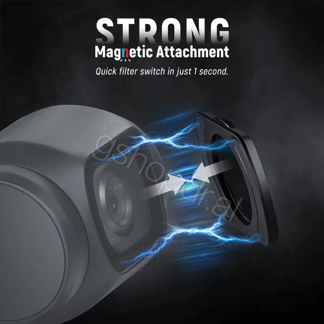 NEEWER FL-P10 14-Pack Magnetic ND & CPL & Effect Filter Set for DJI Osmo Pocket 3 (6) Filter Set per Dji Osmo Pocket 3 FL P10 Neewer Durres