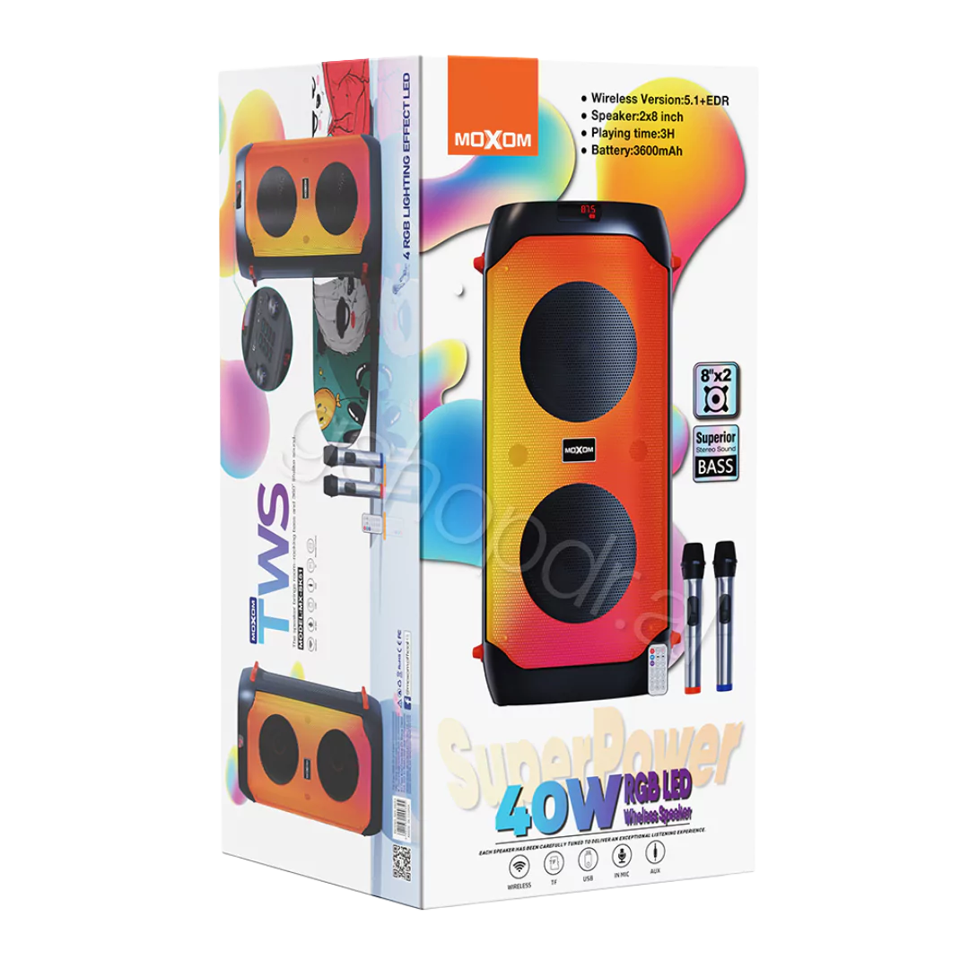 Wireless Speaker MX-SK51 Moxom (2) Wireless Speaker MX-SK51 Moxom Durres