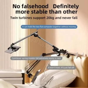 360 Degree Dual Turbo Auto Lock Lazy Stand ZM-050 Durres