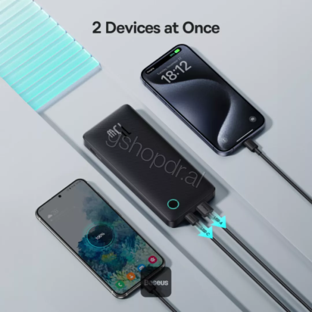 Power Bank Baseus Airpow Lite 10000mAh Tirane