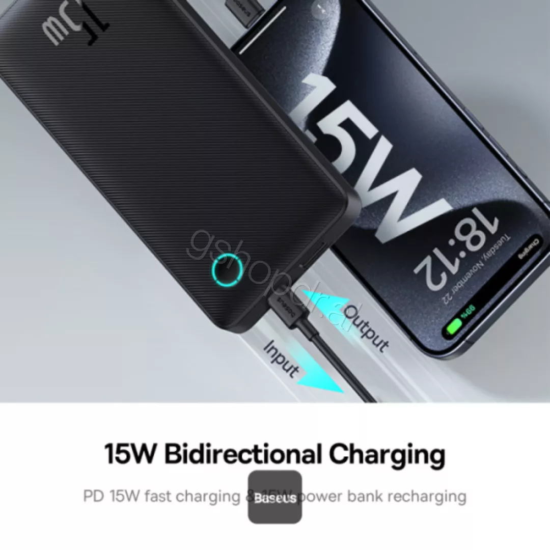 Power Bank Baseus Airpow Lite 10000mAh Durres