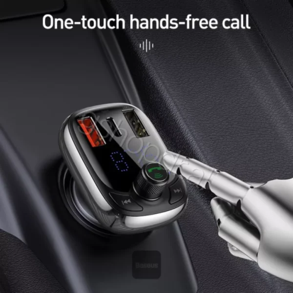 Karikues per makine Baseus T Shaped S13 Bluetooth MP3 Car Durres
