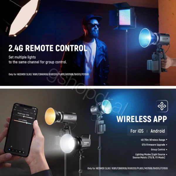 Drite LED NEEWER MS60C