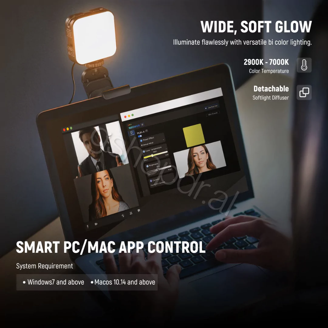 NEEWER PL81 PRO Professional LED Streaming Light Durres