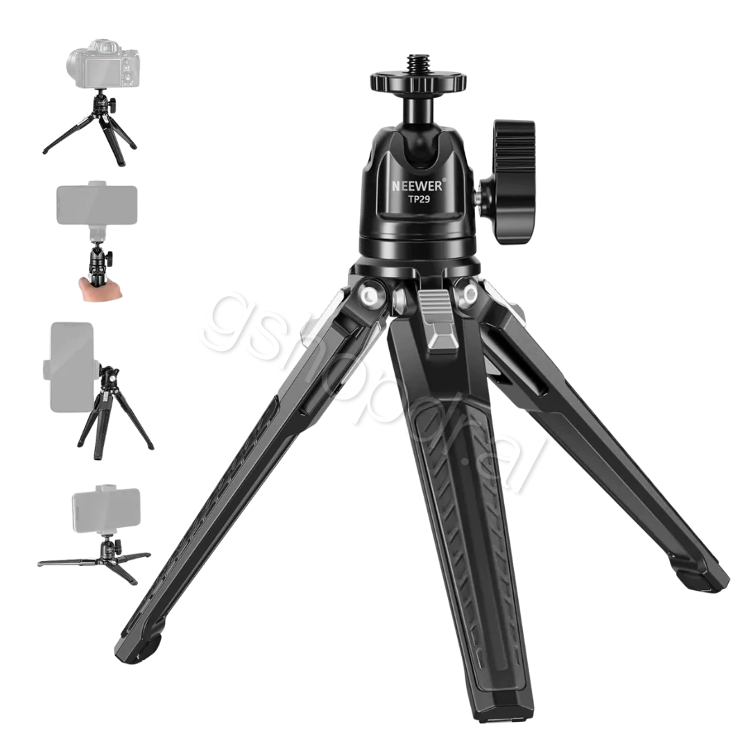 NEEWER TP29 Metal Tabletop Mini Tripod