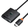 Baseus AirJoy Series 2-in-1 Bidirectional HDMI Switch with 1m Cable