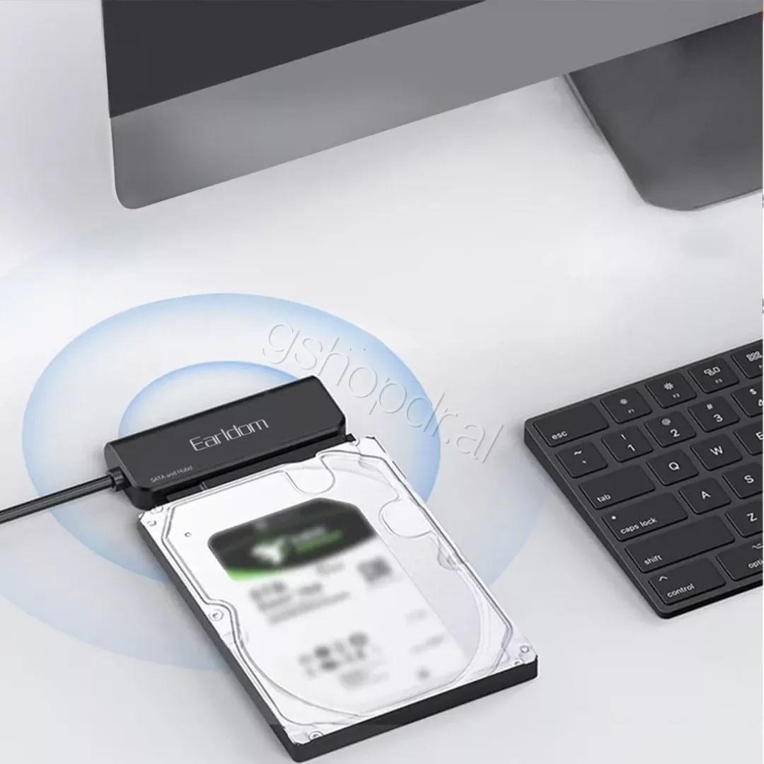 Earldom ET-W36 2-in-1 USB-CUSB to SATA Adapter for HDD/SSD Durres