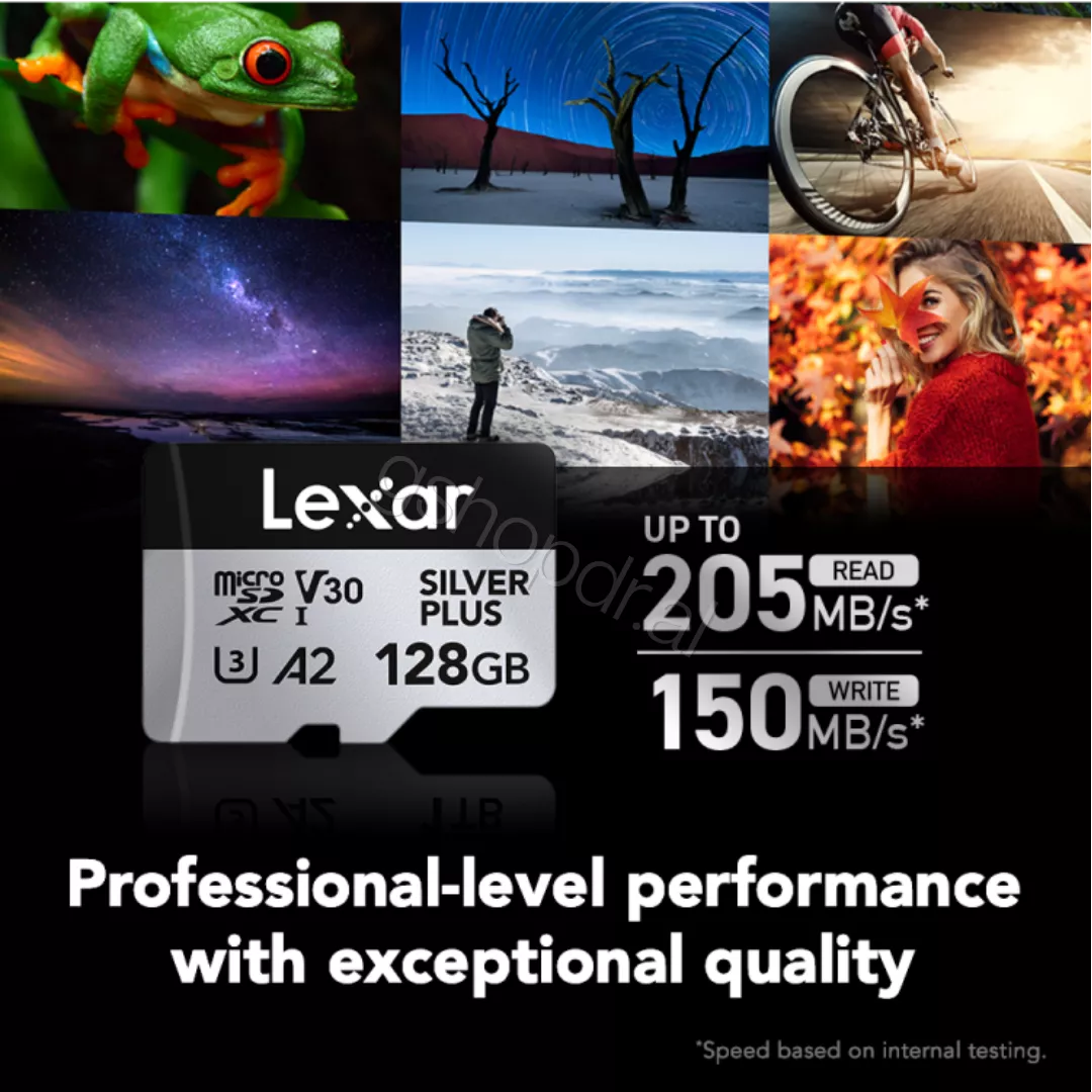 Lexar SILVER PLUS microSDXC™ UHS-I Card 128 GB cmimi