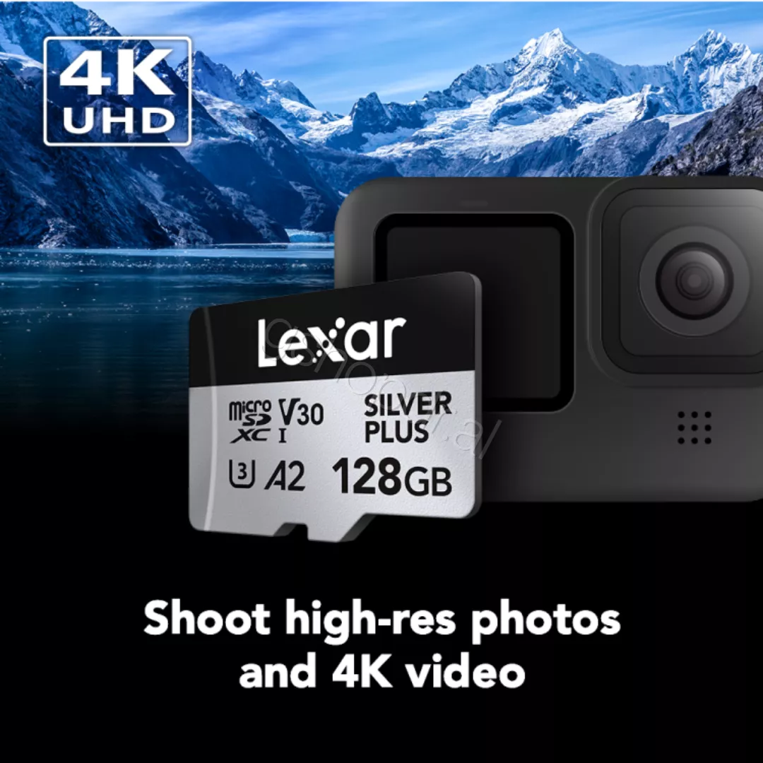 Lexar SILVER PLUS microSDXC™ UHS-I Card 128 GB Tirane
