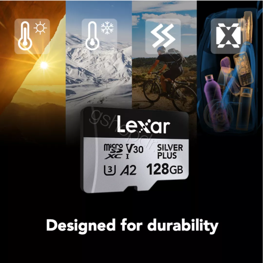 Lexar SILVER PLUS microSDXC™ UHS-I Card 128 GB Durres
