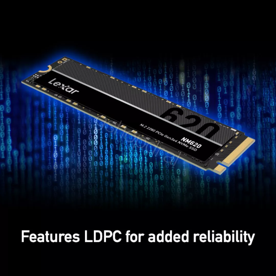Lexar® NM620 M.2 2280 NVMe SSD 2TB Tirane