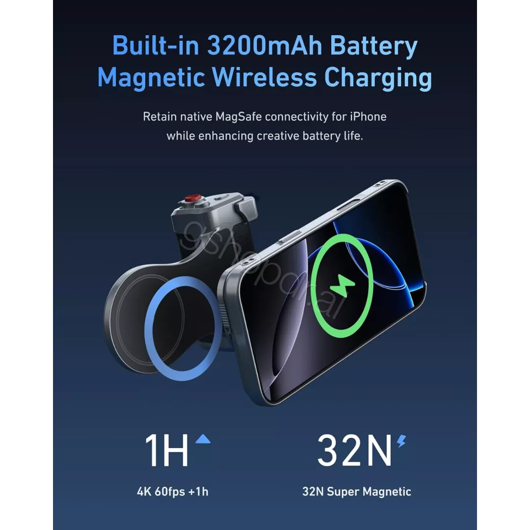 TELESIN Master Grip for iPhone 17 Pro Max Tirane